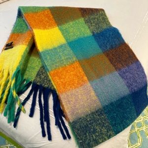Plaid Blanket Scarf